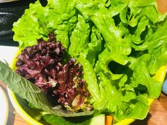 生菜-明洞阿姨·韩式酱蟹烤肉·创意料理(三元桥店)