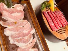 盐味猪颈肉-厚贞日式烤肉(龙之梦店)