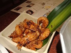 胡味油爆虾-绿茶餐厅(华联万柳店)