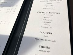 菜单-Top Of Vancouver Revolving Restaurant