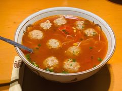 番茄豆芽圆子汤-永乐饭店