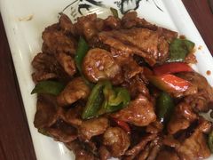 虾仁爆牛柳-普天和酒楼·新津菜·烤鸭(天津之眼店)