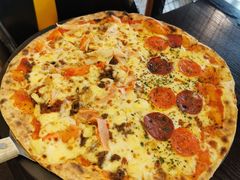 82元双拼披萨-机器人火炉披萨