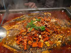 -探鱼·鲜青椒爽麻烤鱼(西南商都店)