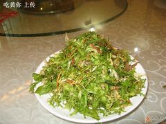 肉丝拌苦苣-清雅轩·清真菜·传统菜•融合菜(滑翔店)