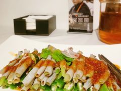 秋葵拌沙虫-黑明餐厅(白鹭洲店)