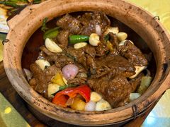 生啫牛肉-天宝食坊·啫啫煲大排档(西华路店)