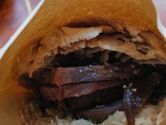 烧饼夹肉-李小老烧饼(常营民族家园店)