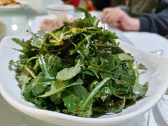 凉拌蒲公英-闻道食府烙饼卷带鱼(原车耳营店原大觉寺店)