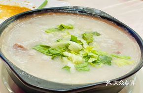 Fresh Egg and Beef Rice Porridge