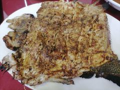 -北京龙庆四季香农家饭庄·灶台鱼·碳烤虹鳟鱼(龙庆峡店)