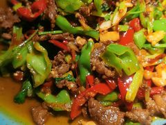 干锅孜然羊肉-楼兰新疆主题餐厅(苏州中心店)