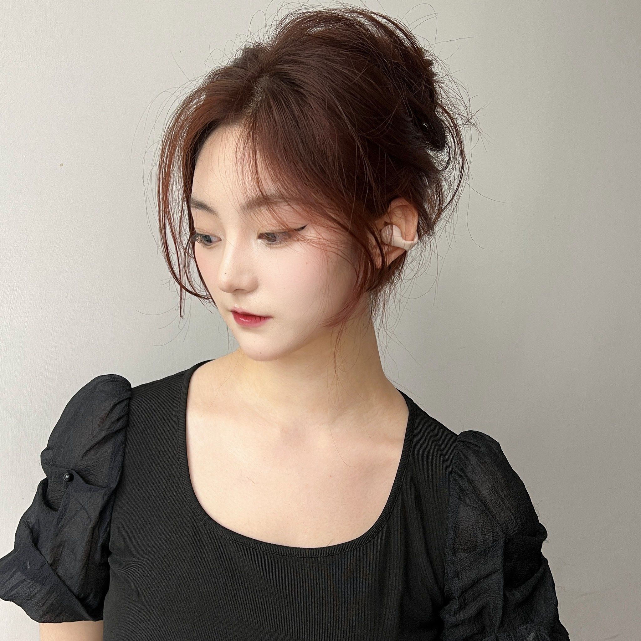 超减龄发型怎么扎 #染发设计