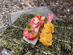 海胆生牛肉手卷-老乾杯和牛烧肉(王府中环店)