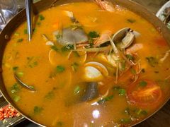冬阴功汤-喜越泰莱·泰越料理(海逸新天地店)