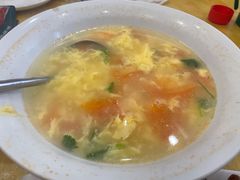 柿子鸡蛋汤-铁东熏肉大饼铺