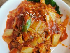 辣白菜炒五花肉-庭院里的小幸福(开发区万达店)