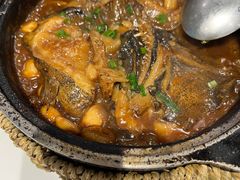 双合砂锅碟鱼头-双合园·海鲜水饺青岛菜(万佳广场店)