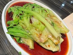 白灼生菜-虾饺妹·粤式手工点心(水荫路店)