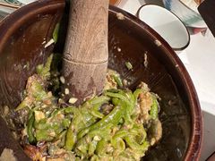 皮蛋青椒擂茄子-费大厨辣椒炒肉(通州万达店)