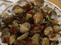 油淋花蛤-十面欢腾·海鲜面·台式Bistro(长乐路店)