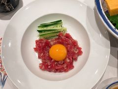 生鱼沙拉-梅丘·寿司の美登利(银座店)
