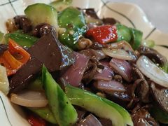 丝瓜洋葱炒鹅杂-伍哥厨房(新滘东路店)
