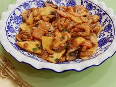 什锦炒面筋-中国饭店-餐厅