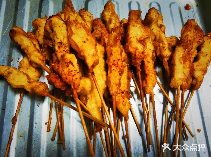 海蓝肉串 (东塔安居店)小鸡肉串图片
