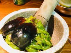 皮蛋辣椒擂茄子-炊烟小炒黄牛肉(东庆街店)