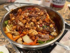 麻辣汁超辣牛蛙锅-黄记煌·三汁焖锅(万达广场店)
