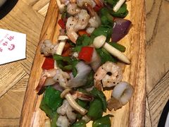橄榄菌菇凤尾虾-新梅华(太仓万达店)