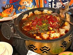 -探鱼·鲜青椒爽麻烤鱼(银泰城店)