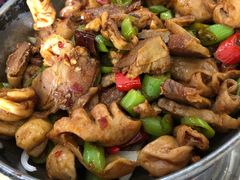 干锅肥肠护心肉-李连贵熏肉大饼(天通苑店)
