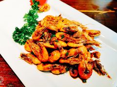 上海油爆虾-金枝玉叶上海人家食府(三里河店)