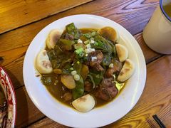 排骨炖豆角-闯关东东北农家菜(崂山石老人店)