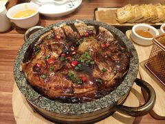 石锅黑椒碟鱼头-九转小磨(凯德店)