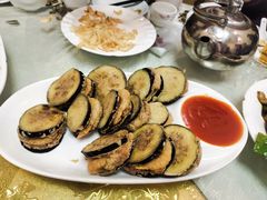 脆皮酿虾茄-奥华餐厅·老张记(台基厂店)