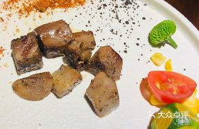 Sizzling Black Pepper Beef Tongue Pieces