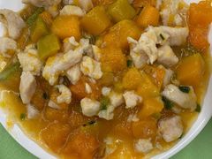 南瓜鸡丁-北大家园食堂