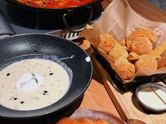 黑松露卡布奇诺蘑菇汤-KimPro 辛普乐概念韩餐