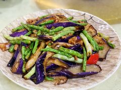 豆角炒茄子-区海鸡场饭店(石壁店)