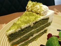 抹茶黄桃慕斯-遇见西木美式餐厅(体育路店)