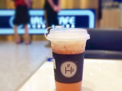 草莓冰茶-HALO CAFE(江海中环广场店)
