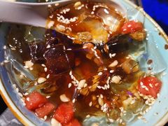 手工红糖冰粉-热火朝天鲜切牛肉火锅(南强街巷店)