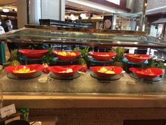 自助调料区-东莞塘厦三正半山温泉酒店·沙利文西餐厅