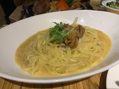 海胆鲜帆立贝卡邦尼意粉-Ufufu cafe(天神巷店)