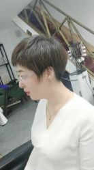 短发-ONE·男士国潮·美式渐变·理发馆·BARBER SHOP