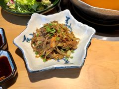 牛蒡炒牛肉-綱元·海鲜豆捞(明州里店)