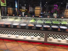 自助调料区-豪食披萨烤肉自助(保定商场店)